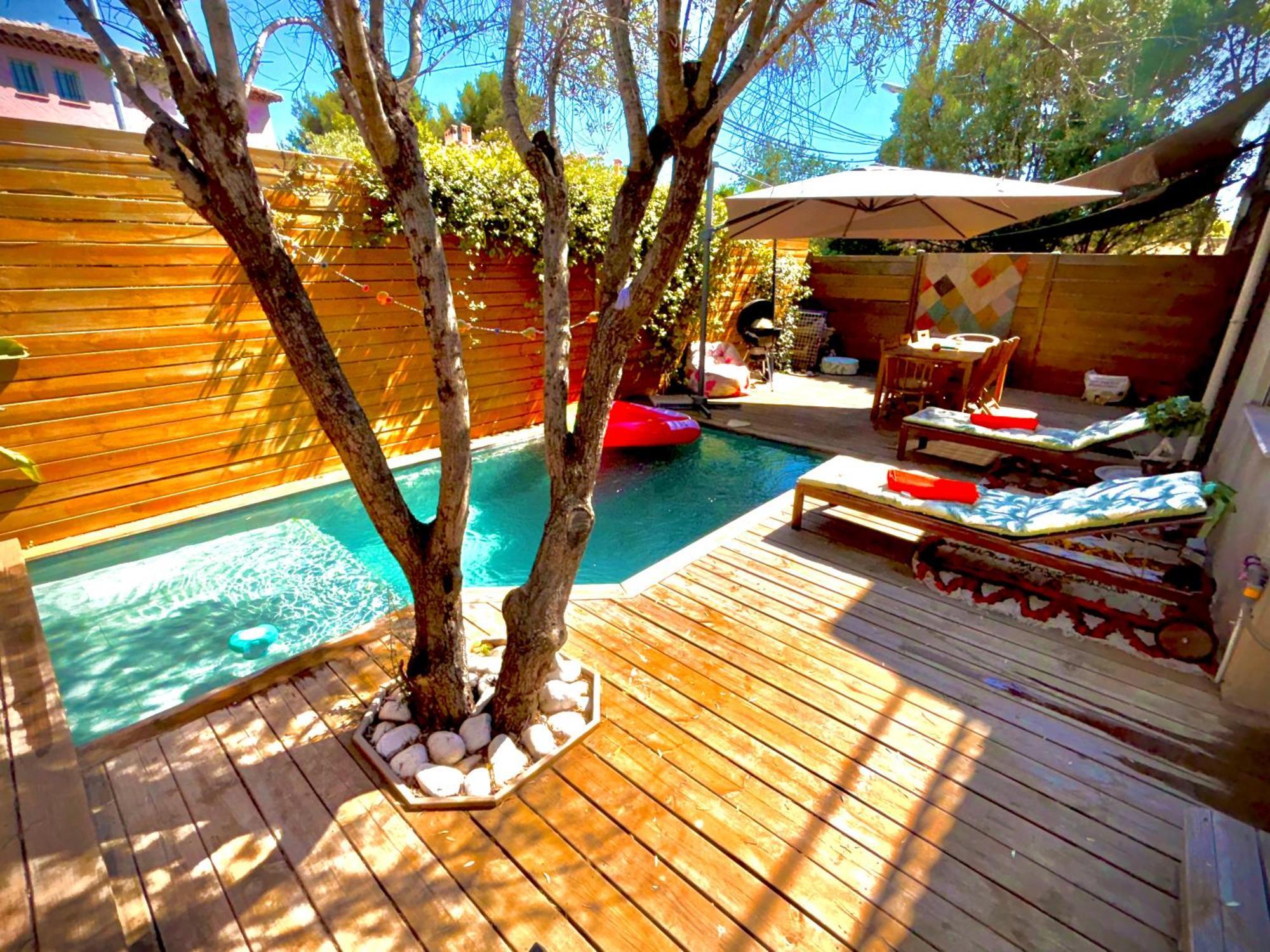 Maison Avec Piscine Et Jacuzzi Proche Des Plages Тулон Экстерьер фото